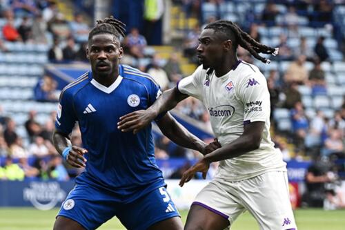 LEICESTER - FIORENTINA 03-08-2025 KEAN  GALASSI SILVANO/SILPRESS